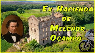 Ex hacienda de Melchor Ocampo en Pateo Contepec Michoacán │Tlalpujahua │El Oro │ Edgar Maya RT250 [upl. by Anelej]