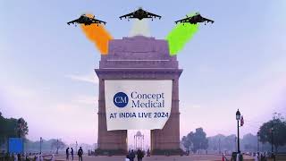 Concept Medical at India Live 2024  premier Interventional Cardiology Course in Southeast Asia [upl. by Dnalkrik52]