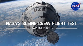 NASA’s Boeing Crew Flight Test Starliner Tour [upl. by Eineg]