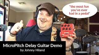 Guitarist Johnny Hiland on the Using the Eventide MicroPitch Delay Pedal for Country Music [upl. by Ekusoyr]