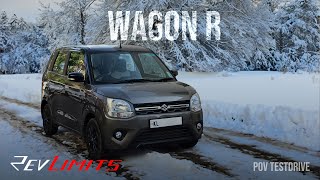 2023 MARUTI SUZUKI WAGON R ZXI  AMT  1197CC 89Bhp  POV Test Drive 63  RevLimits [upl. by Beard469]