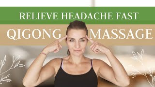 BEST Head Massage for Headache Relief  Qigong Massage ✨ [upl. by Ashwin]