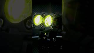 Faros Moto Bicolor 12 Hiperleds Lupa Fijo 24000lm 1224v SKU LM114A [upl. by Asor]