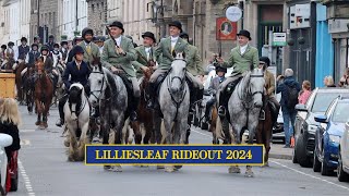 Lilliesleaf Rideout  Hawick Common Riding 2024 [upl. by Landrum]