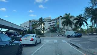 Miami Driving Tour North Miami Beach to Downtown via I95 [upl. by Ellenwad549]