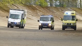 Brooklands Emergency Show 2016 Ultimate Emergency VehicleRTC Demo [upl. by Pinchas]