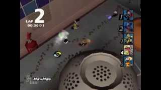 Micro Maniacs Racing  PS1 Gameplay [upl. by Sama]