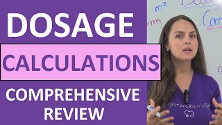 Dosage Calculations Nursing Practice Problems amp Comprehensive NCLEX Review [upl. by Belita]