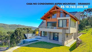 Casa a venda em Gramado no condomínio Aspen Mountain assista 😁🔝 [upl. by Sana]