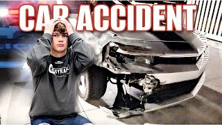 He CRASHED his NEW CAR First Car Accident [upl. by Esbensen250]