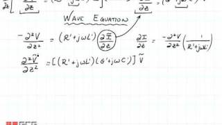 ECE3300 Lecture 56 TL Equations propagation constant [upl. by Ettena]