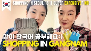 Shopping in Korea Is it super expensive ㅣKorean conversation Podcast [upl. by Drusilla]