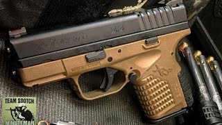 Springfield XDS 45 ACP Review  Small Powerhouse [upl. by Ahtnamys]