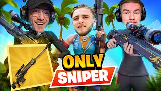 FAIRE TOP 1 ONLY SNIPER en SQUAD sur FORTNITE Cétait un carnage   Feat TalmoFN amp Teeqzy [upl. by Scherman915]