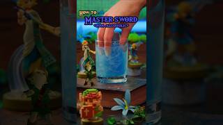 How To Make The Master Sword  NonAlcoholic Zelda Drink  mastersword zelda sincitybartender [upl. by Manwell]