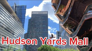 Walking tour Hudson Yards  New York City [upl. by Onairam991]