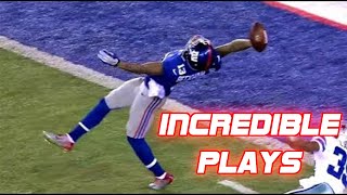 NFL Unbelievable Plays Part 1 Best Plays Ever [upl. by Ailsa83]