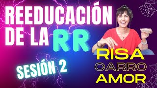 Trabajamos la RR Sesión 2 dislalias pronunciación rotacismo ejerciciosR estimulación rr [upl. by Rednaeel]