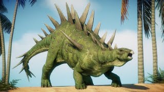 Chungkingosaurus Sounds Jurassic World Evolution 2 [upl. by Harod]