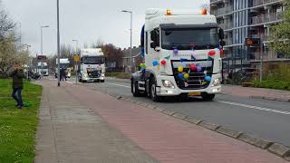 Truckrun in Rozenburg 🇳🇱 6 april 2019 [upl. by Kenleigh]