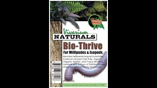 Vivarium Naturals  BioThrive Millipede amp Isopod Substrate  thedefiantforestcom [upl. by Keriann]