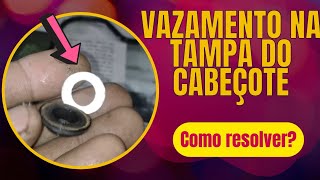 vazamento de óleo na tampa do cabeçote da moto veja o que você não deve fazer ☝️ [upl. by Arde]