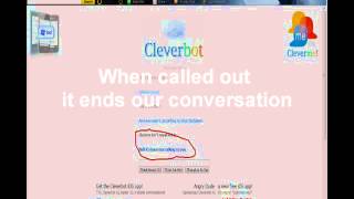 Proof that Cleverbot is human [upl. by Nosydam]