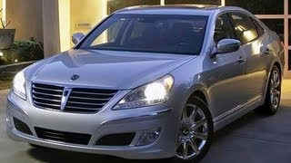 2012 Hyundai Equus Start Up and Review 50 L V8 [upl. by Egedan]