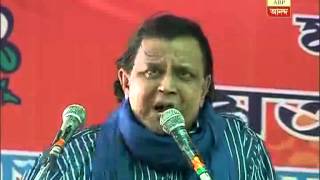 Mithun mentions ABP AnandaNielsen survey is his speech at a TMC poll rally [upl. by Dianna]