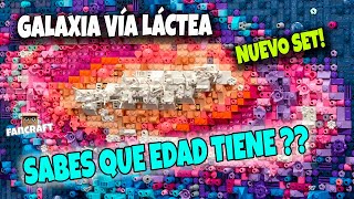 LEGO ART Set GALAXIA VÍA LÁCTEA revisión en Español Review [upl. by Daenis401]