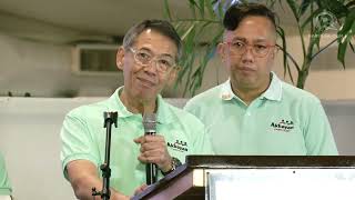 Chel Diokno leads reelectionist partylist group Akbayan in filing its CONA [upl. by Orit]