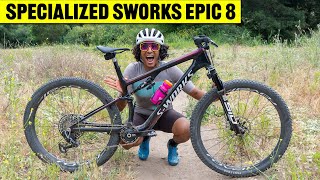 Specialized SWorks Epic 8 Review The Most Expensive Bike Ive Tested [upl. by Casanova]