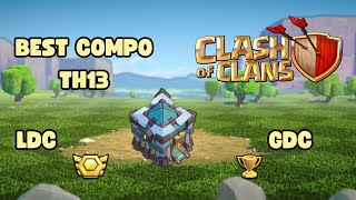 Clash of Clans  HDV 13 meilleures compos 2024 [upl. by Assenav]