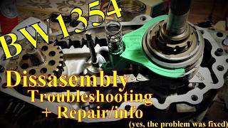 BW1354 Transfer Case Disassembly and Troubleshooting [upl. by Yreved888]