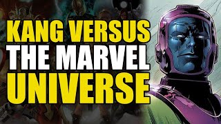 Kang The Conquer vs The Marvel Universe Full Story Comics Explained [upl. by Helbonia954]