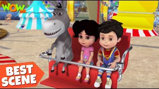 Robot Boy Compilation  72  Best Scene  Cartoon for kids  Vir The Robot Boy  spot [upl. by Ytsihc]