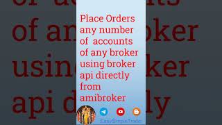 Amibroker Broker API Integration Intro [upl. by Ziul]