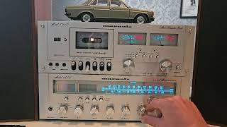 Marantz 5010 Stereo Cassette Deck  Marantz 1530 Stereo Receiver  test [upl. by Eboh217]