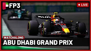 F1 Live  Abu Dhabi GP Free Practice 3 Watchalong  Live timings  Commentary [upl. by Egide312]