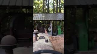 Inman Farm Heritage Days Corn ShuckerSheller [upl. by Horwath169]