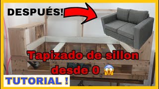 COMO TAPIZAR UN SILLON PASO A PASO  CAPITULO 1 [upl. by Howard]