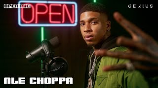 NLE Choppa quotMo Up Frontquot Live Performance  Open Mic [upl. by Ayyn467]