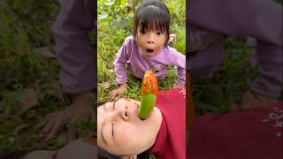 Eat អូបាក់ Like a PRO in Just 5 Minutes funny cute comedy [upl. by Arelc922]