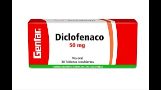 Diclofenaco ¿Para Que Sirve Indicaciones Y Contraindicaciones [upl. by Ewolram]