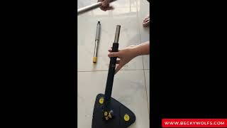 Extendable Triangle Mop How to install [upl. by Jean]