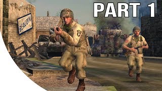 Call of Duty 3 Gameplay Walkthrough Part 1  No Commentary Lets Play  Saint Lo [upl. by Llerehc]