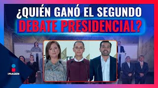 Segundo debate presidencial 2024 Representantes de los candidatos opinan  Noticias con Paco Zea [upl. by Culosio]