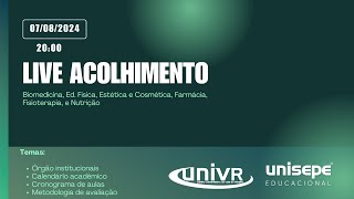 LIVE DE ACOLHIMENTO [upl. by Akinas]