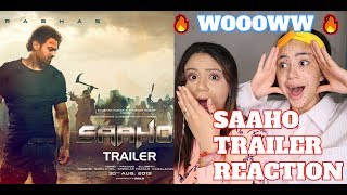 SAAHO Trailer REACTION  Prabhas Shraddha Kapoor [upl. by Penhall931]