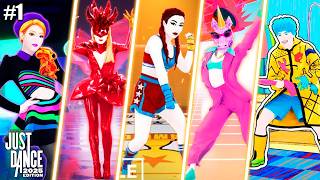 JUST DANCE 2025 Lista de Canciones  Pt1 [upl. by Isolda601]